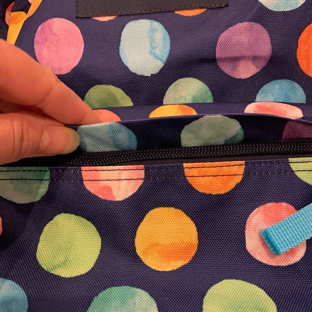 Jansport Colorful Circles NWOT Backpack Adjustable Straps - Picture 2 of 5